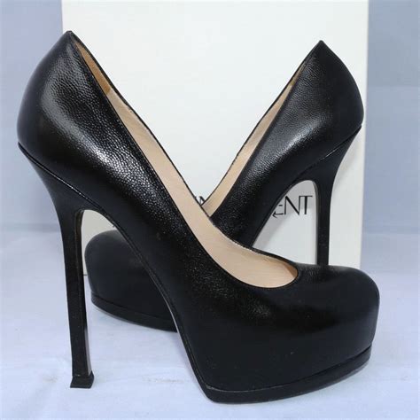 Yves Saint Laurent Platform Pump Heels 